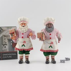 Christmas Decoration 28cm High Tabletop Display Window Decoration Of Santa Claus