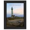 "Perseverance" By Trendy Decor4U, Printed Wall Art, Ready To Hang Framed Poster, Black Frame