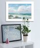 "Beach" by Georgia Janisse , Ready to Hang Framed Print, White Frame