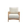 COOLMORE Wood Frame Armchair, Modern Accent Chair Lounge Chair for Living Room