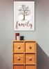 "Family Tree" by Marla Rae, Ready to Hang Framed print, White Frame