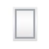 Frameless Rectangular LED Light Bathroom Vanity Mirror