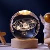 1pc Creative Crystal Ball Decoration; Desktop Night Light; Bedroom Night Light Valentine's Day Gifts Birthday Gifts